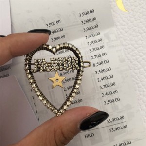 디올 머리핀 D4771 2020/신상 (정품과 비교가능한 퀄리티)