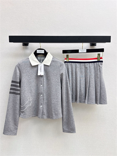 톰브라운 면 가디건 스커트 세트 T83608 2025/신상