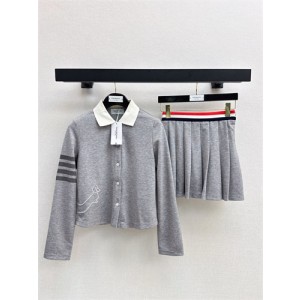 톰브라운 면 가디건 스커트 세트 T83608 2025/신상