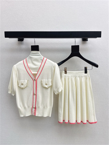 샤넬 니트 스커트 세트 C63506 2025/신상