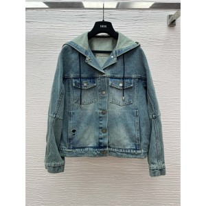 디올 후드 데님 자켓 D53996 2025/신상