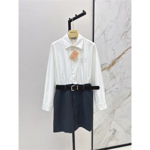 미우미우 긴팔 셔츠 스커트 세트 M73609 2025/신상