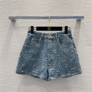 샤넬 데님 반바지 C22607 2025/신상