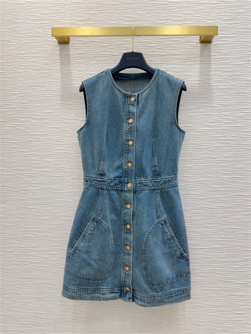 루이비통 데님 민소매 원피스 L23407 2025/신상