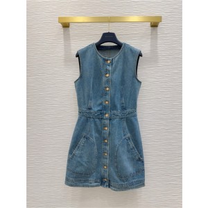루이비통 데님 민소매 원피스 L23407 2025/신상