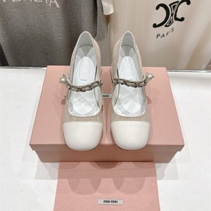 미우미우 여성용 구두 (굽높이6.5CM) M34011-2 2025/신상