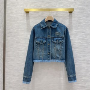 미우미우 데님 자켓 M73302 2025/신상