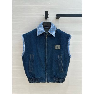 미우미우 데님 조끼 M43202 2025/신상
