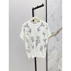 브루넬로 쿠치넬리 반팔 니트 B72305 2025/신상