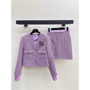 샤넬 자켓 스커트 세트 C65206 2025/신상