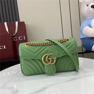 구찌 GG 마몽 마틀라세 숄더백 443497 2025/신상