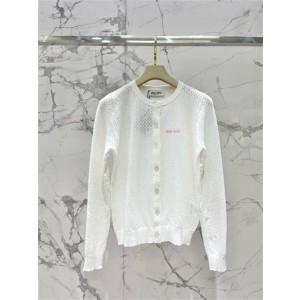 미우미우 긴팔 가디건 M52495 2025/신상