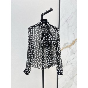 생로랑 실크 셔츠 C13602 2025/신상