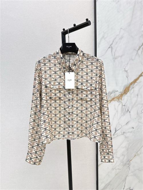 셀린느 실크 셔츠 C73709 2025/신상