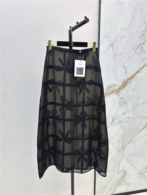 샤넬 실크 스커트 C74603 2025/신상