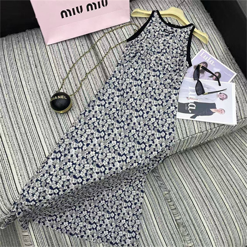 미우미우 민소매 원피스 M22752 2025/신상