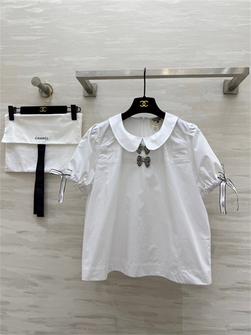 샤넬 반팔 셔츠 C23301 2025/신상