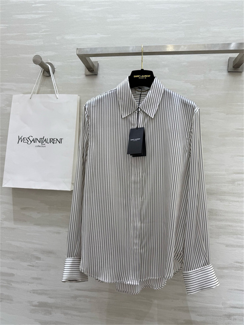 생로랑 실크 셔츠 C14103 2025/신상