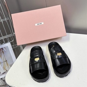 미우미우 여성용 슬리퍼 M91573-2 2025/신상