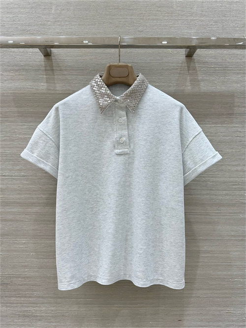 브루넬로 쿠치넬리 반팔 폴로 티셔츠 B42057 2025/신상