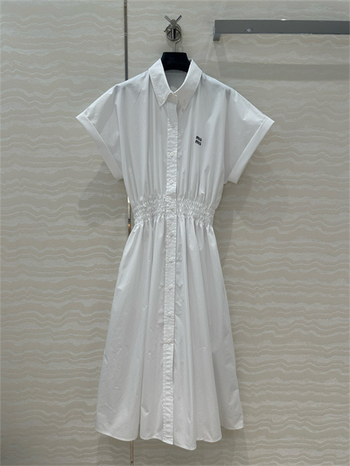 미우미우 셔츠 원피스 M23105 2025/신상