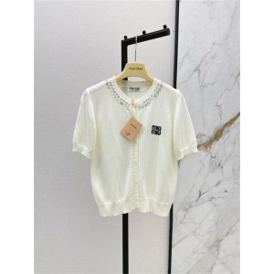 미우미우 반팔 가디건 M52406 2025/신상