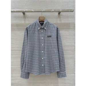 미우미우 긴팔 셔츠 M82405 2025/신상