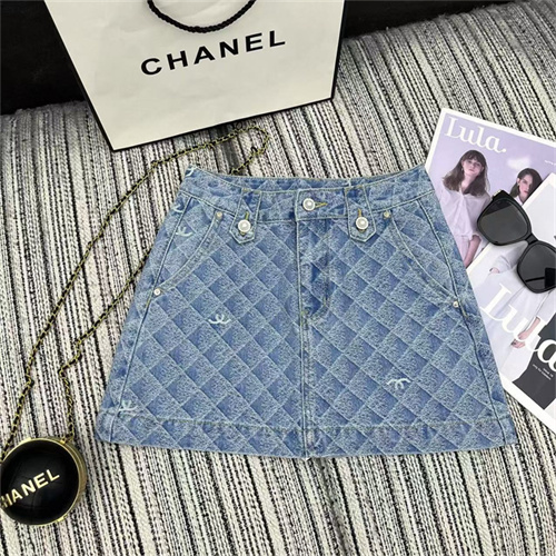샤넬 데님 스커트 C71953 2025/신상