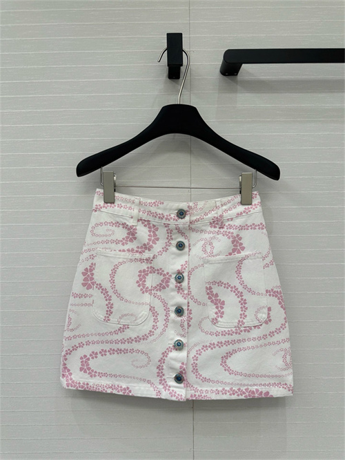 샤넬 데님 스커트 C82603 2025/신상