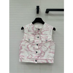 샤넬 데님 조끼 C12753 2025/신상