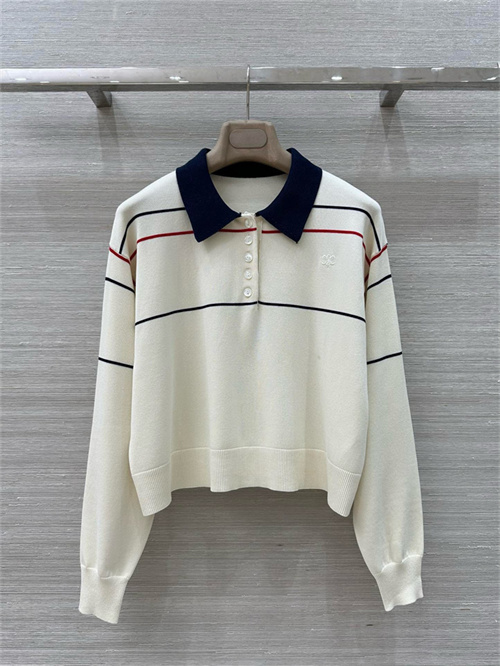 셀린느 긴팔 폴로 니트 C83059 2025/신상