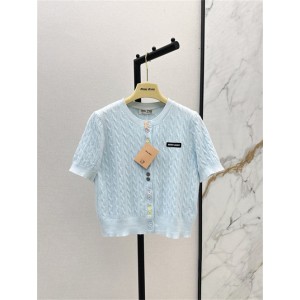 미우미우 반팔 가디건 M52106 2025/신상