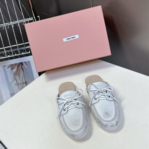 미우미우 여성용 슬리퍼 M90572-2 2025/신상