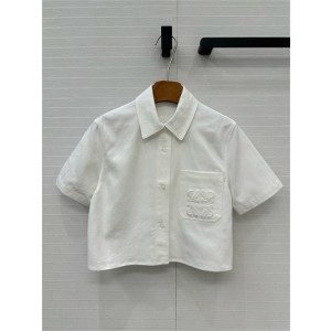 로에베 데님 반팔 셔츠 L32857 2025/신상