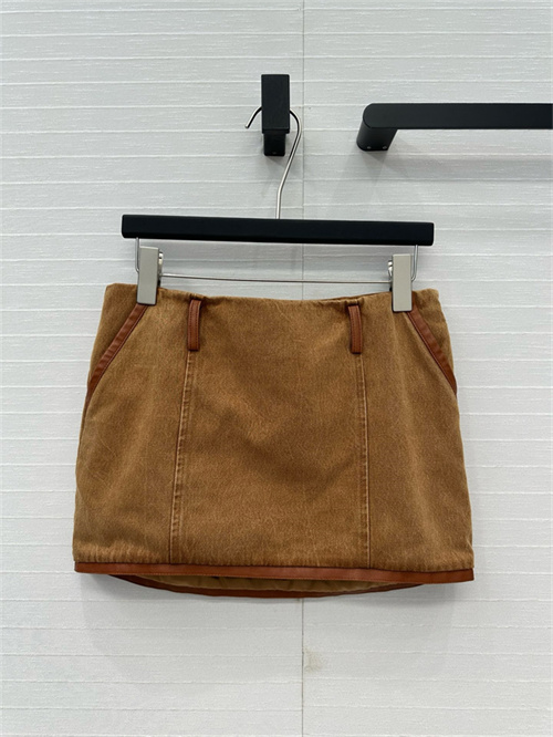 미우미우 데님 스커트 M52607 2025/신상