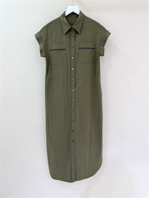 브루넬로 쿠치넬리 민소매 원피스 B83708 2025/신상