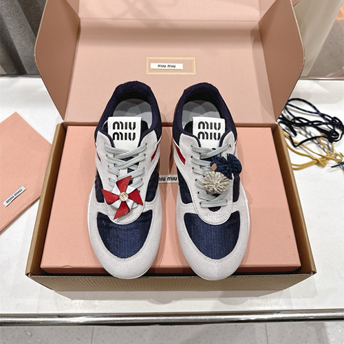 미우미우 여성용 스니커즈 M55725-1 2025/신상