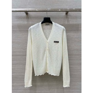 미우미우 긴팔 가디건 M52150 2025/신상