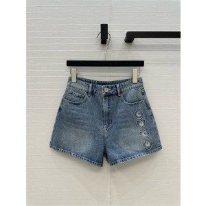 샤넬 데님 반바지 C32497 2025/신상