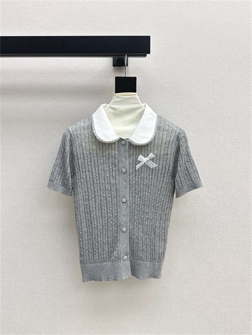 미우미우 반팔 가디건 M62406 2025/신상