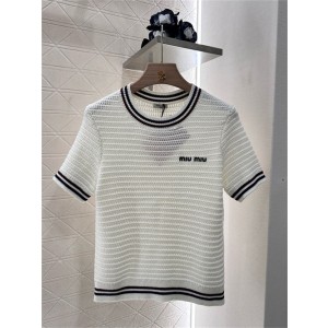 미우미우 반팔 니트 M52492 2025/신상