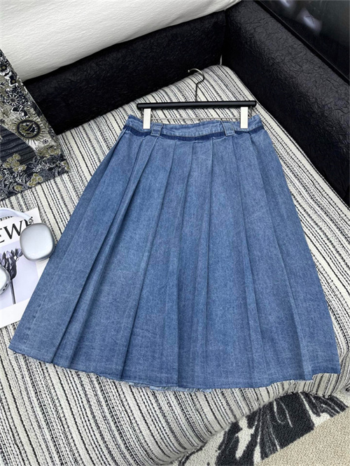 미우미우 데님 스커트 M52497 2025/신상