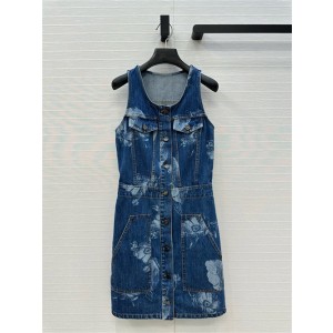 펜디 데님 민소매 원피스 F23709 2025/신상