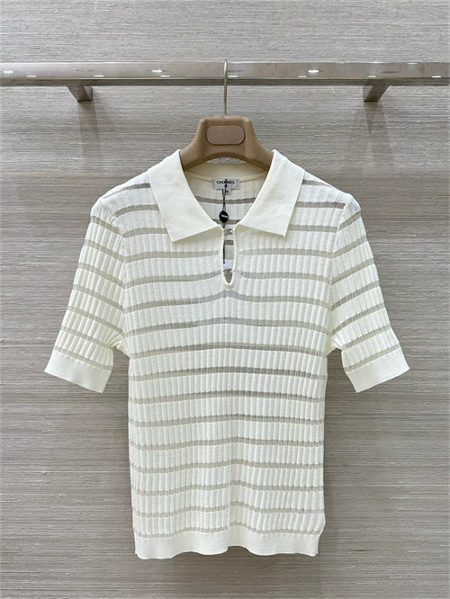 샤넬 반팔 폴로 니트 C72058 2025/신상