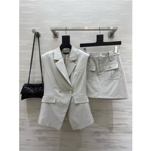 발망 조끼 스커트 세트 B94201 2025/신상