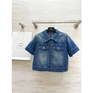 프라다 데님 자켓 P12996 2025/신상