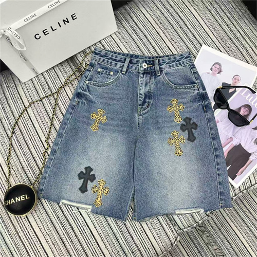 크롬하츠 데님 반바지 C42103 2025/신상