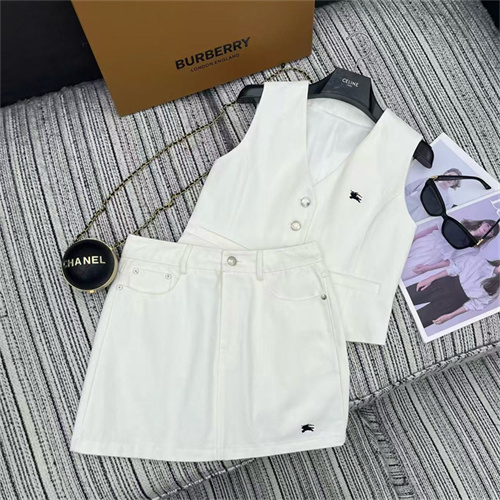 버버리 조끼 스커트 세트 B93405 2025/신상
