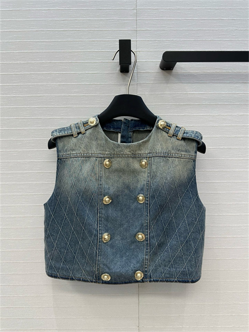 발망 데님 조끼 B62997 2025/신상