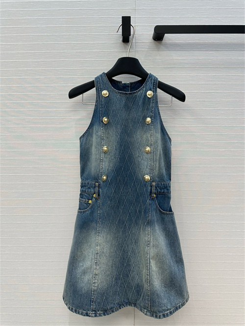 발망 데님 민소매 원피스 B93809 2025/신상